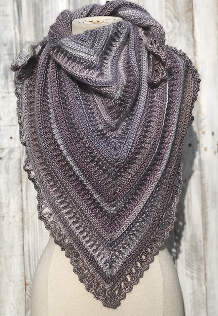 Endless Textured Shawl