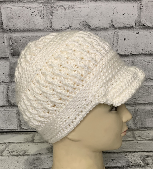 Natalie Textured Brim Hat
