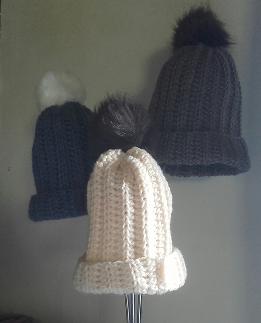 Ribbed beanie