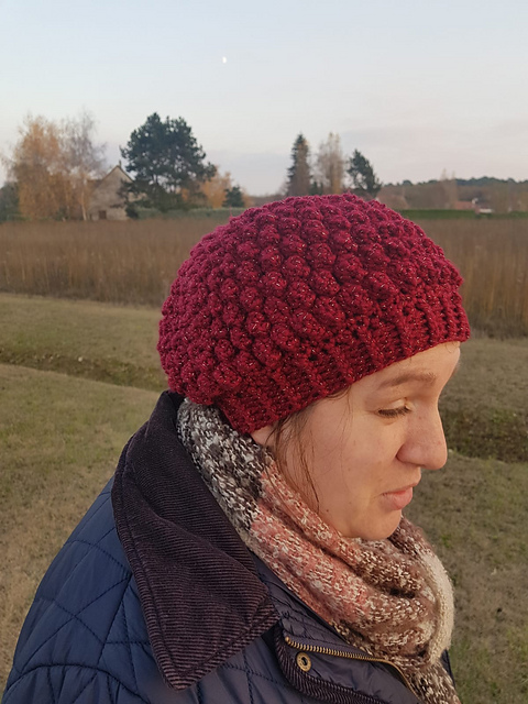 popcorn beanie