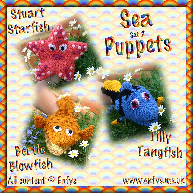 Puppet Pals - Sea Puppets set 2