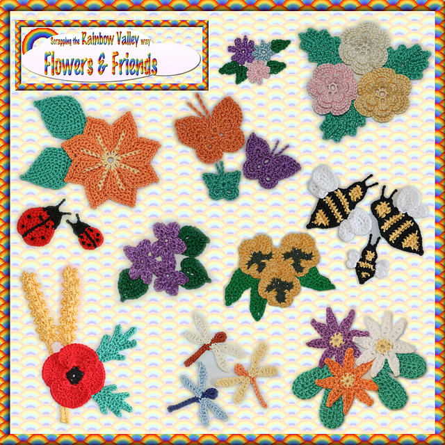 Scrapbooking Flowers and Friends
