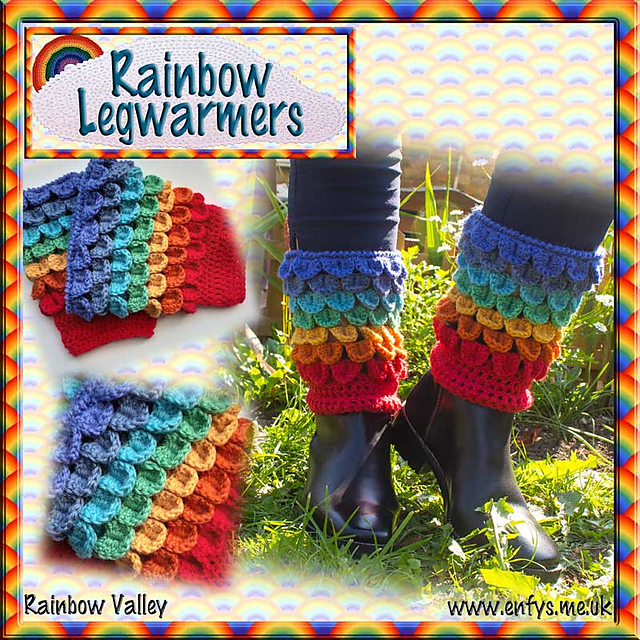 Rainbow Legwarmers
