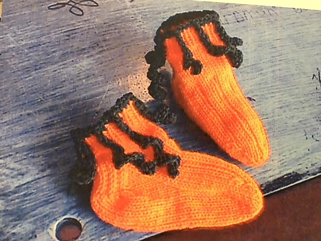 Pumpkin Slippers for Children