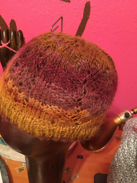 Designer Floral Leaf Hat