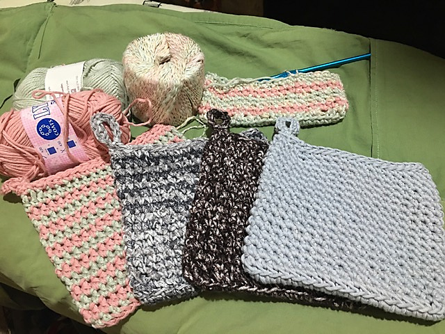 Cotton Pocket Potholder