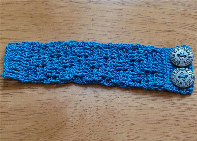 Basketweave bracelet
