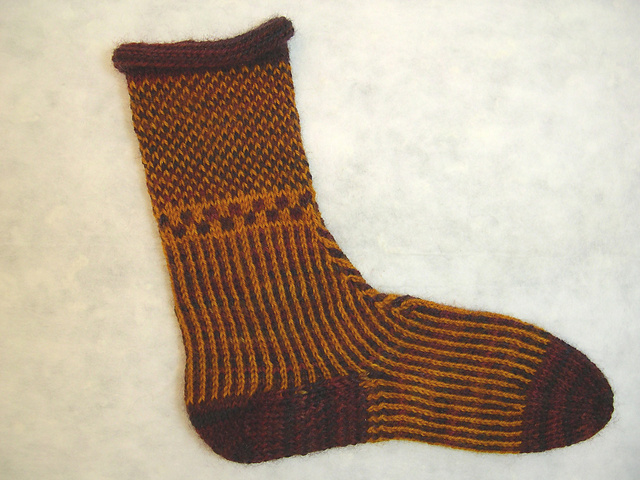 Tiger-Striped Socks