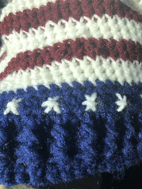 American Pride Slouch Beanie