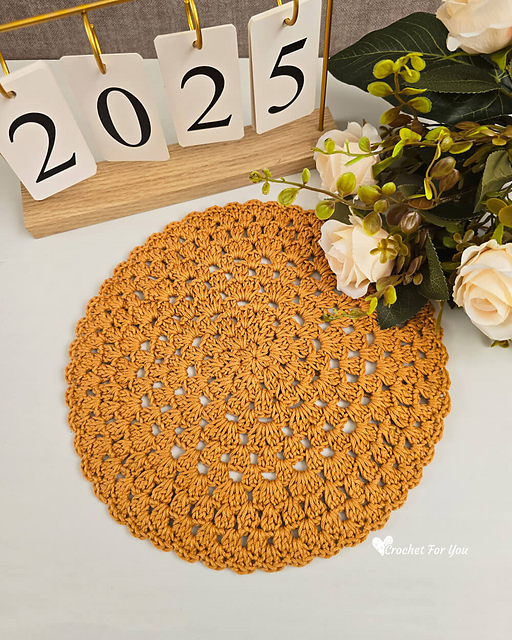Granny Circle Table Mat