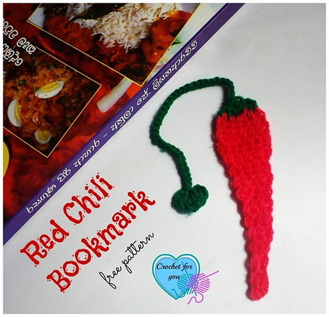 Red Chili Bookmark