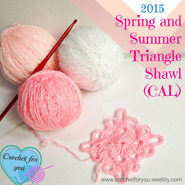 SS Triangle Shawl CAL 2015