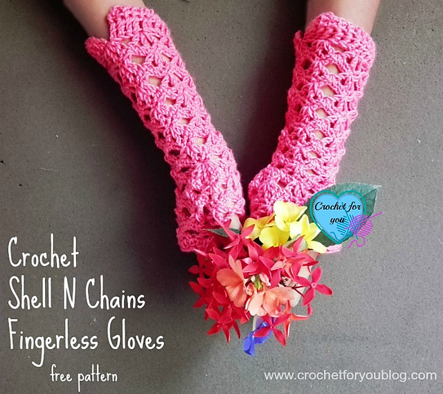 Shell N chains Gloves