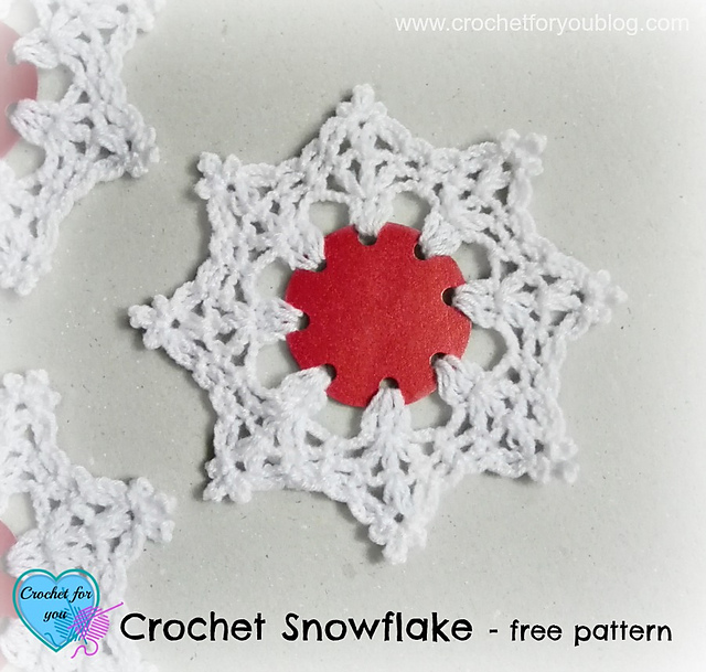 Snowflake using punched hole