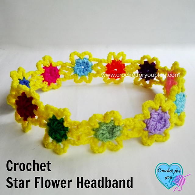 Star Flower Headband