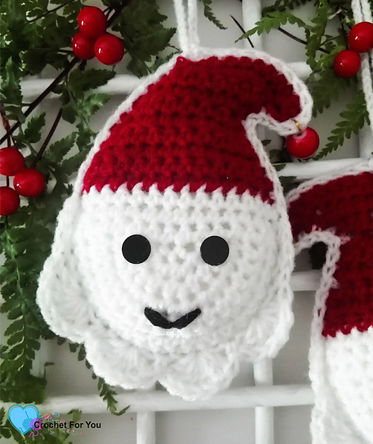 Santa Ornament