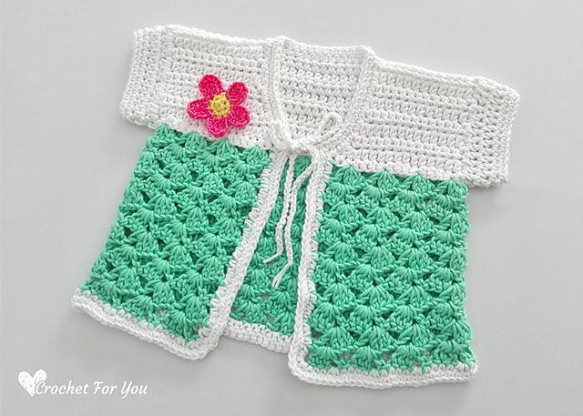 Cactus Baby Cardigan