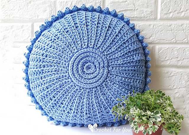 Sea Urchin Shell Pillow