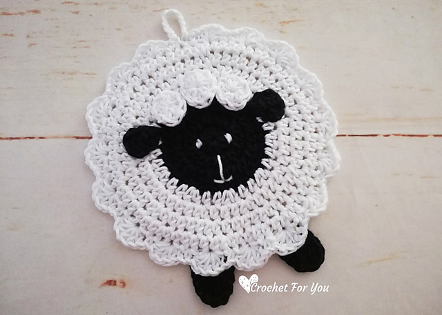 Sheep Potholder