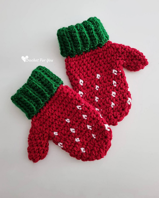Strawberry Mittens
