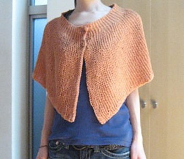 #408 Cool Hemp Capelet