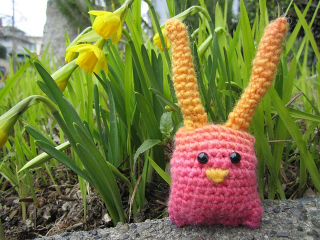 ぬいぐるみ  Nugget Bunny Ravelry: Bunny Nugget: The Crochet Version pattern by Yhsla Jones