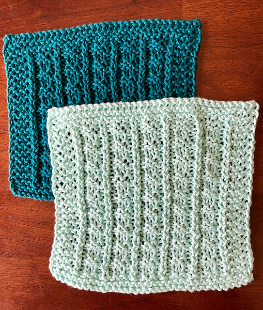 Out to Sea: Sailor's Rib Dishcloth