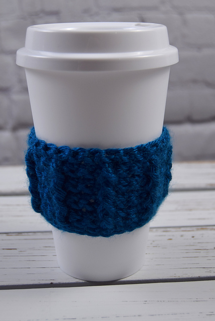 Tweed cup cozy