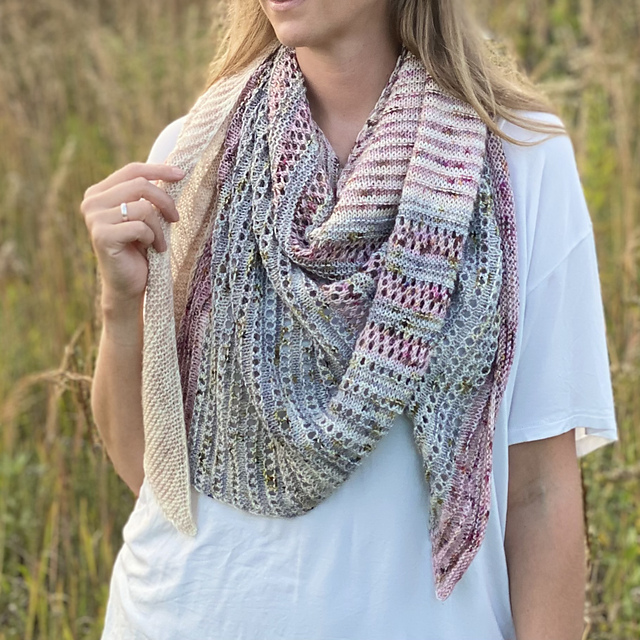 Ocean Horizon Shawl