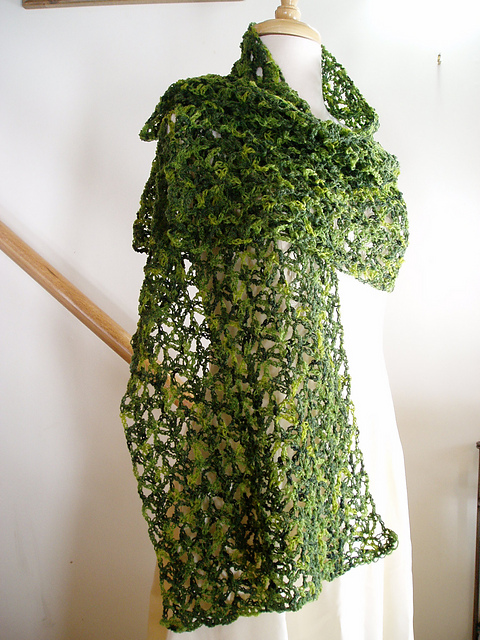 Draped in Ivy Wrap or Shawl