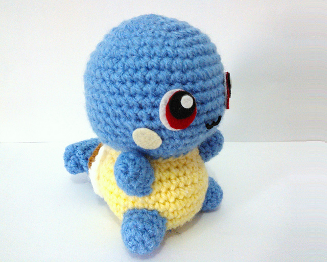 Squirtle Pokemon Amigurumi