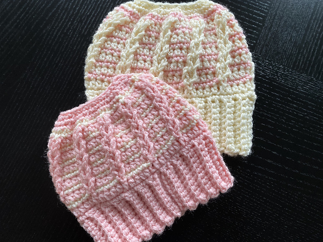 Braided Messy Bun Beanie