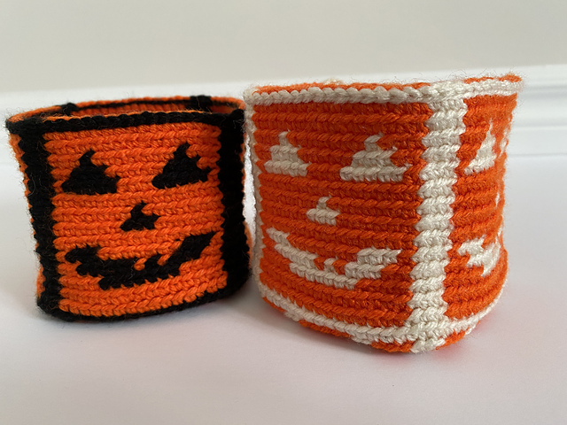 Boo Tapestry Basket