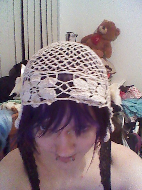 Auto or Boudoir Cap No 3
