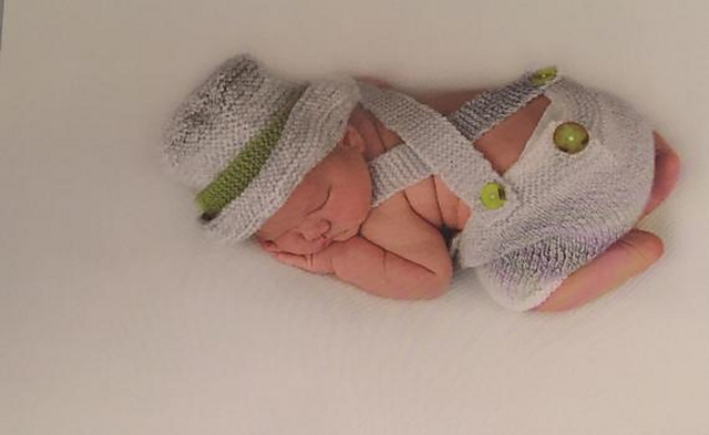 Baby Fedora Photo Prop Set