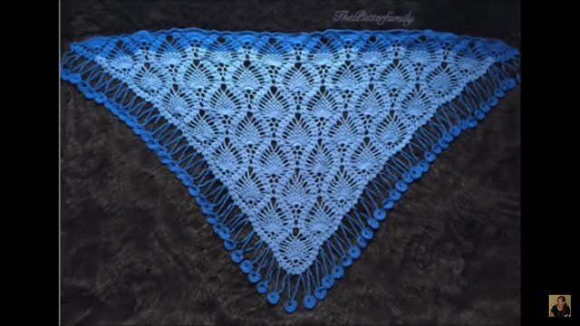 pineapple shawl#38