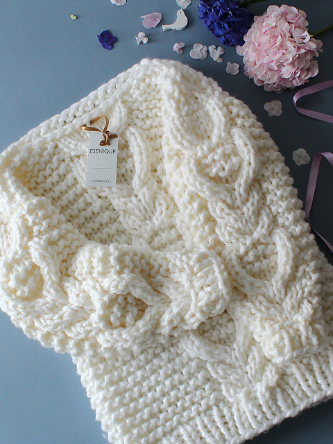 Aurora cable knit sweater