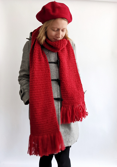 Taylor Swift Scarf With Tassels Knitting Pattern Ravelry: Upstate Scarf  Pattern By Espace Tricot