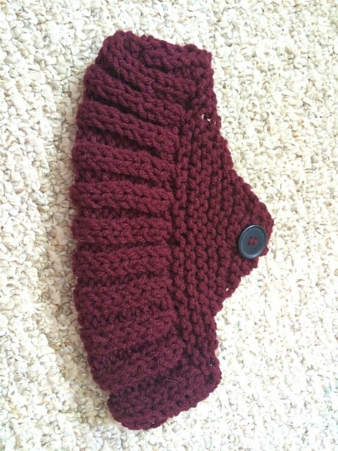 Knit Soft Scrap Yarn Slippers