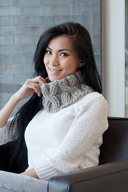 1-Skein Cable Cowl