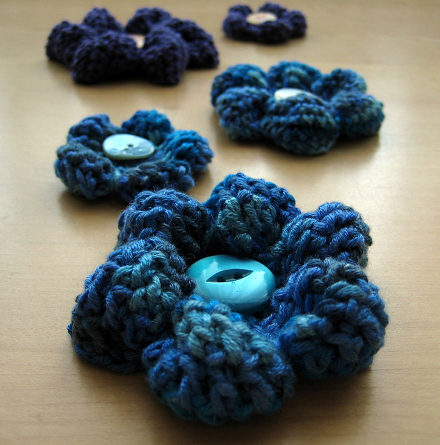 Puffy Flowers (Two sizes)