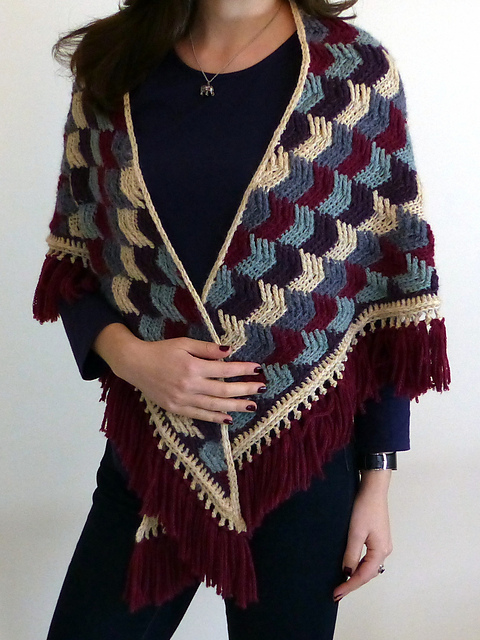 Arrow Tails Shawl
