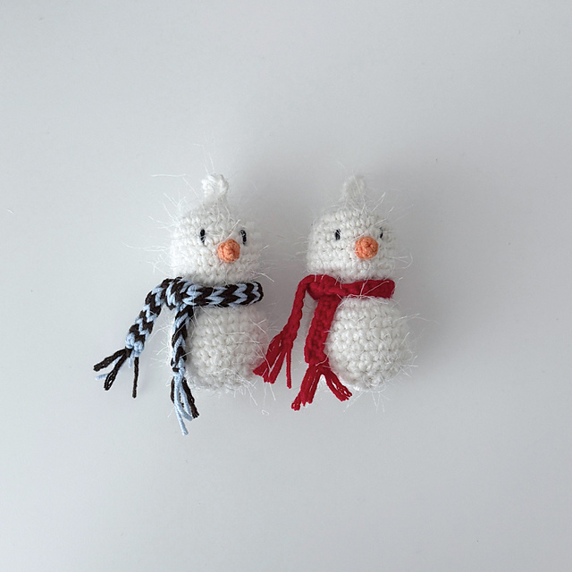 Snowman Keychain