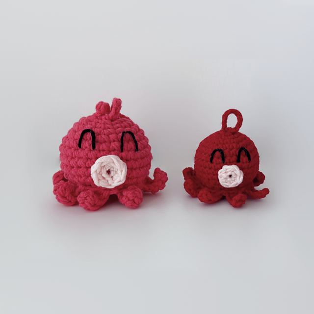Hangyodon Octopus Keychain