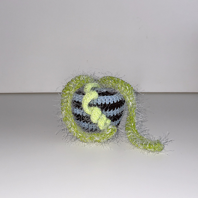 Stripe Cactus Tail Pot