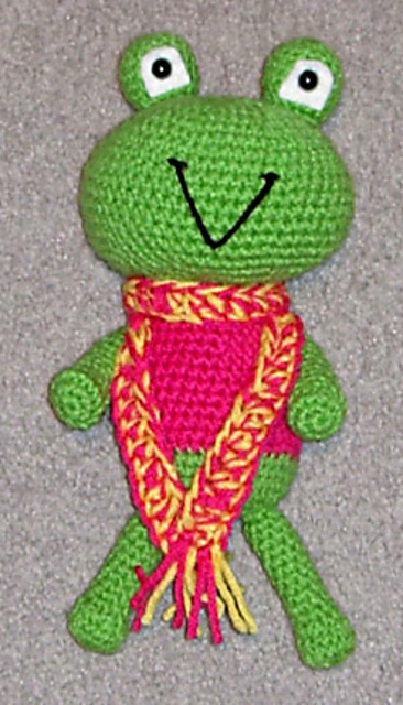 Ravelry: Friendly Frog pattern by Lan-Anh Bui and Josephine Wan