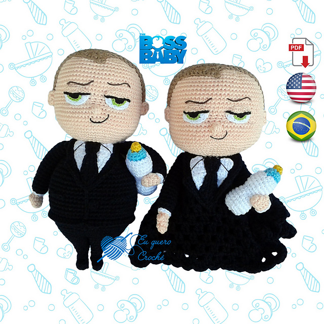 Boss baby doll and lovey (Poderoso Chefinho G)