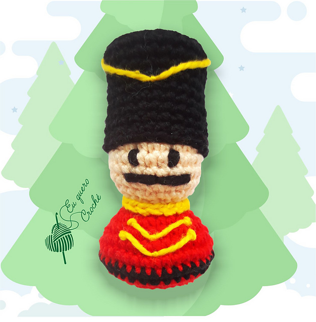 Xmas Ornaments Nutcracker (Natal Soldadinho)
