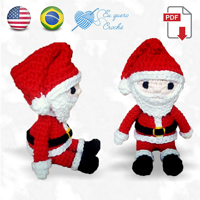 Sitting Santa Claus (Papai Noel sentado)