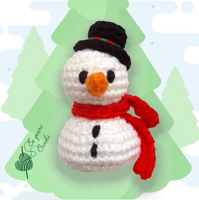 Xmas ornaments snowman (Natal Boneco de neve)